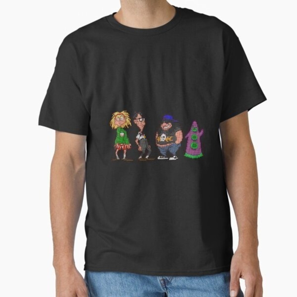 Captain Caveman  Cartoon Character Graphic Tee Shirt